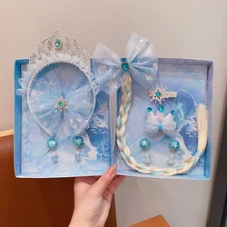Diadema Corona de Princesa con Lazo para Niña - Accesorios Infantiles