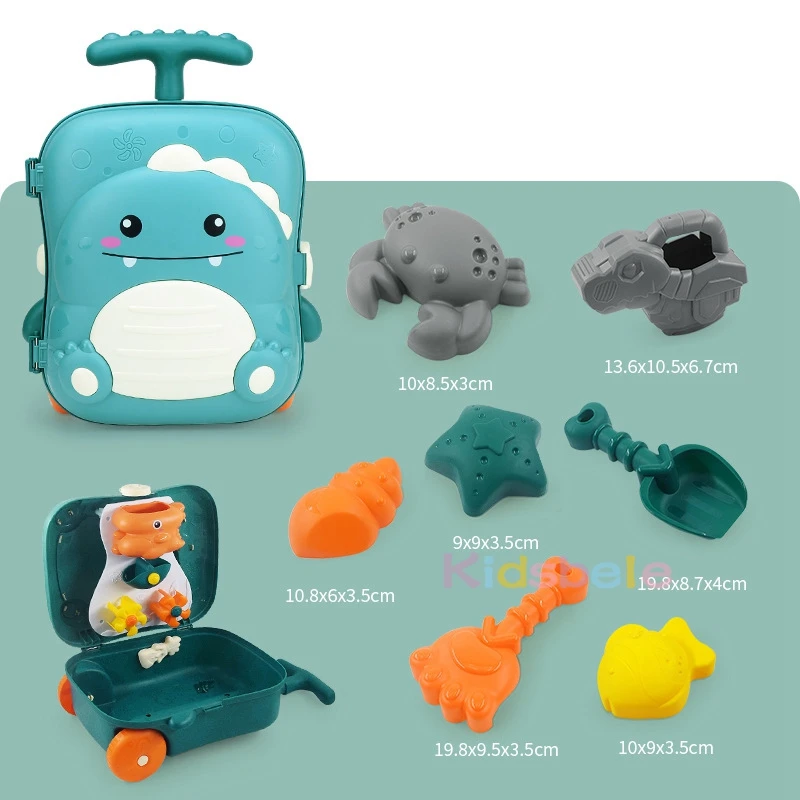 Juguetes de playa para bebés: kit agua y arena - imagen 4