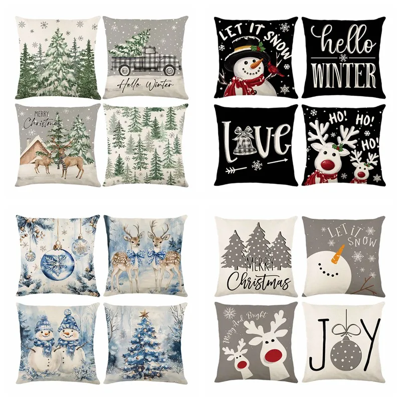 Funda navideña con motivo de Papá Noel