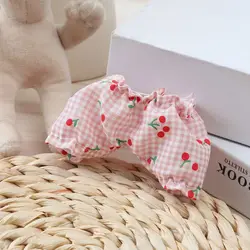 Conjunto ropa muñeca algodón: pantalones farol y camiseta casual