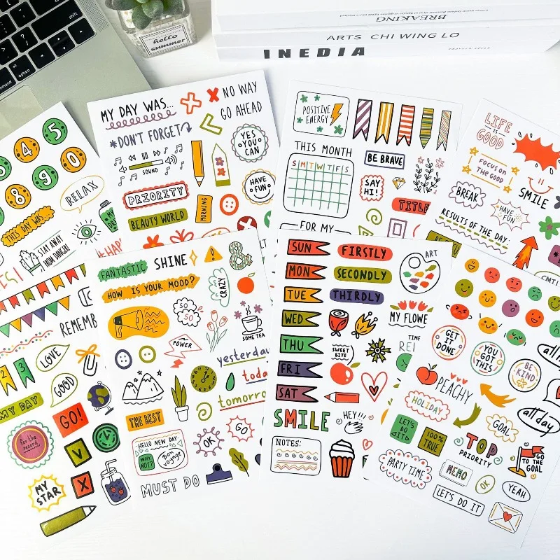 Vellen Planner Mark pegatinas manualidades graffiti para planificadores - imagen 5