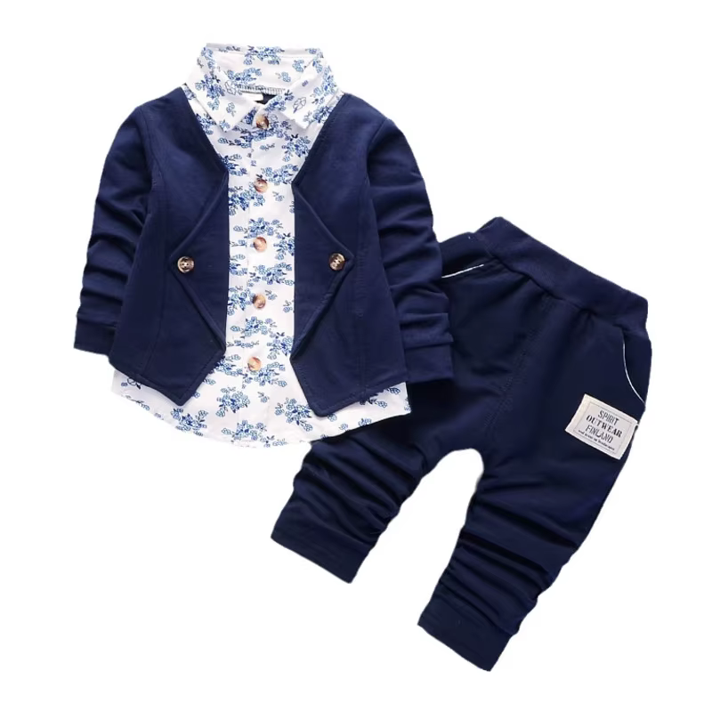 Chándal niño algodón suave primavera otoño - imagen 3