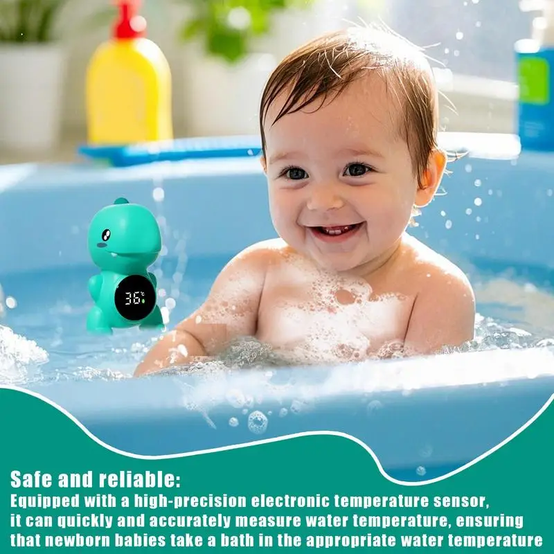 Termómetro flotante digital para baño de bebé