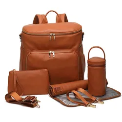 Mochila cambiador de bebé impermeable para pañales y viaje