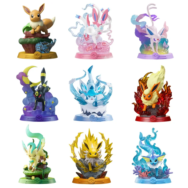 Funismo figura de acción Pokemon Eevee segunda generación para niños - imagen 2