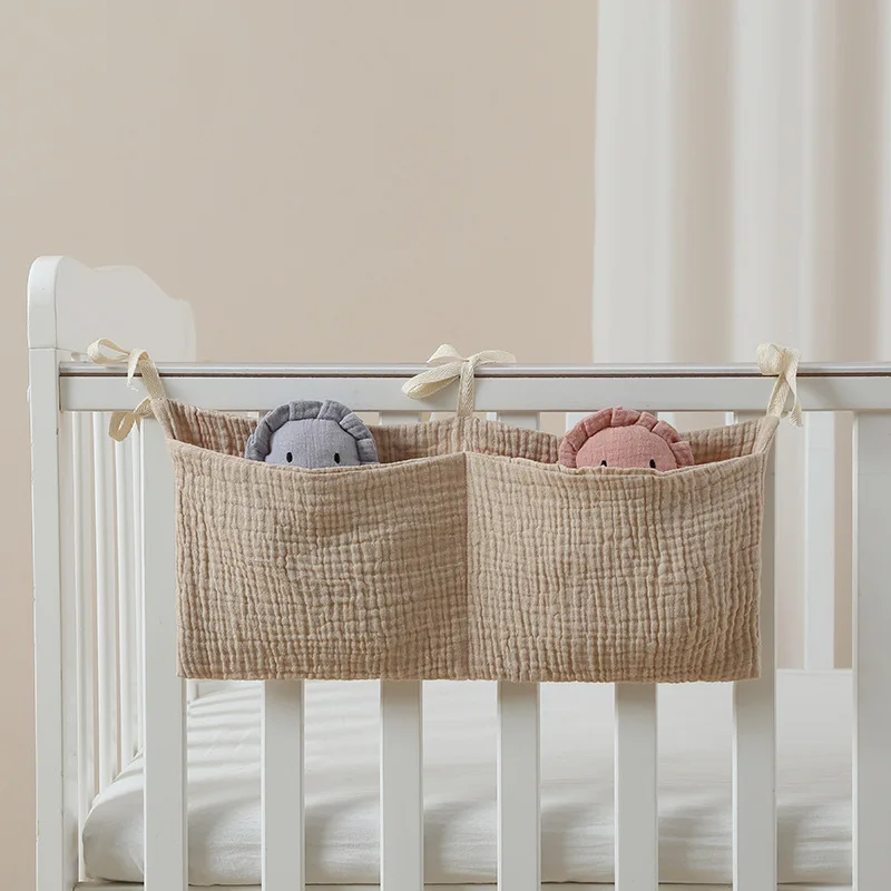 Bolsa de pañales infantil – Organizador colgante para cuna - imagen 5