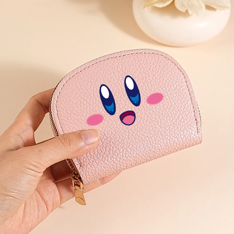Monedero Kirby para niñas con ranuras tarjetas estilo kawaii - imagen 3