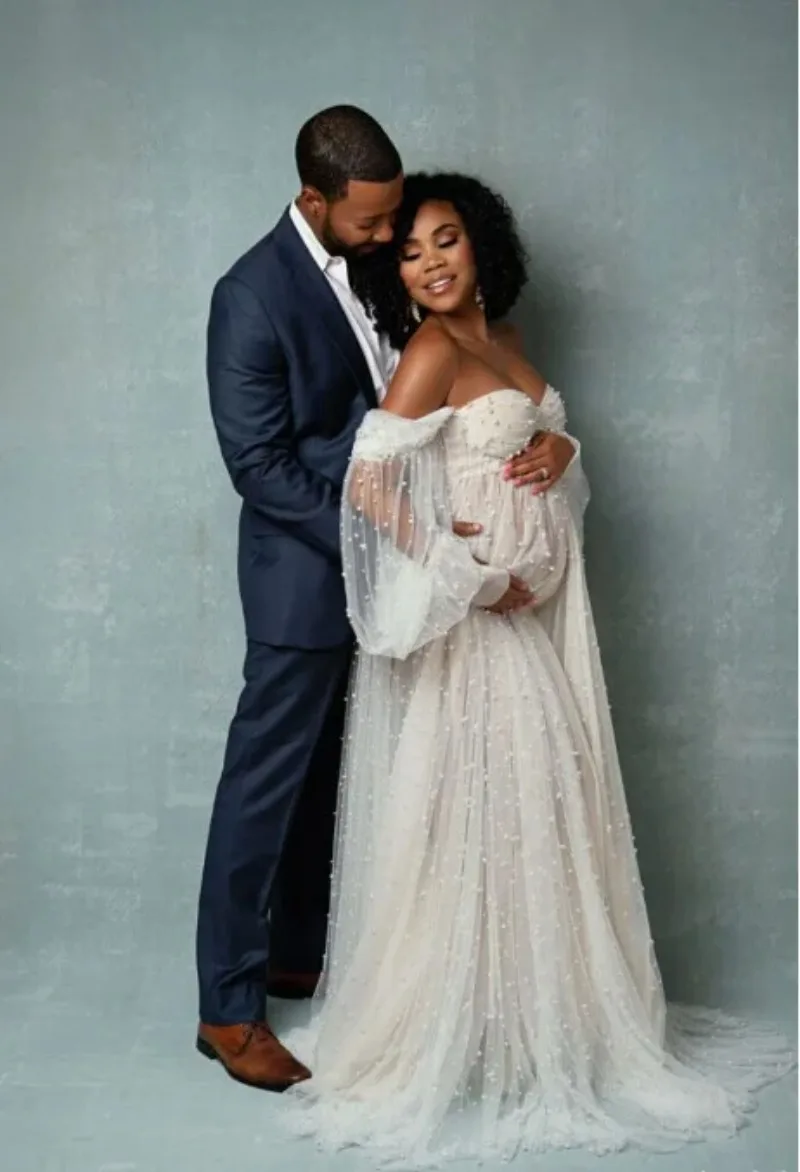 Vestido para fotos de maternidad: look elegante y fotogénico