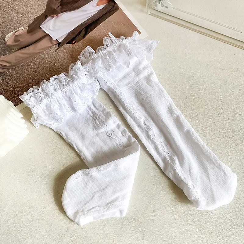 Calcetines de encaje fino transpirables niños verano - imagen 3