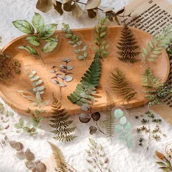 Pegatinas decorativas de flores y plantas – Estilo retro para manualidades