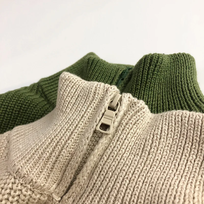 Milangel Chaqueta cuello subido para niño otoño - imagen 5