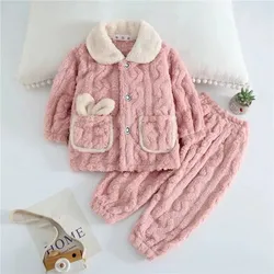 Pijama de franela para niños invierno – Conjunto dos piezas