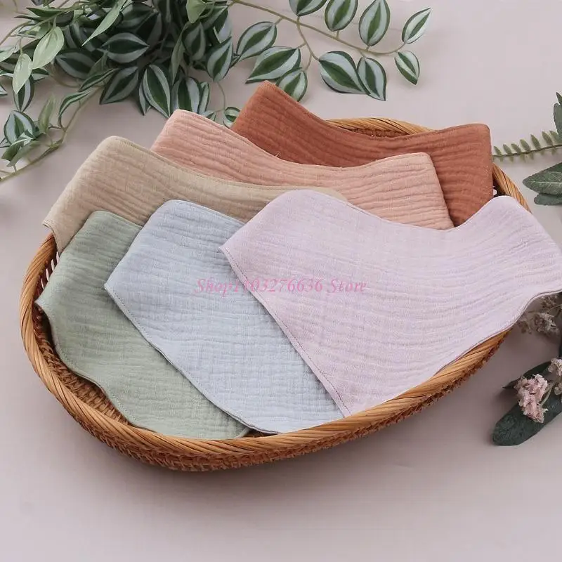 Baberos de muselina absorbente para bebé – Toalla saliva suave - imagen 4