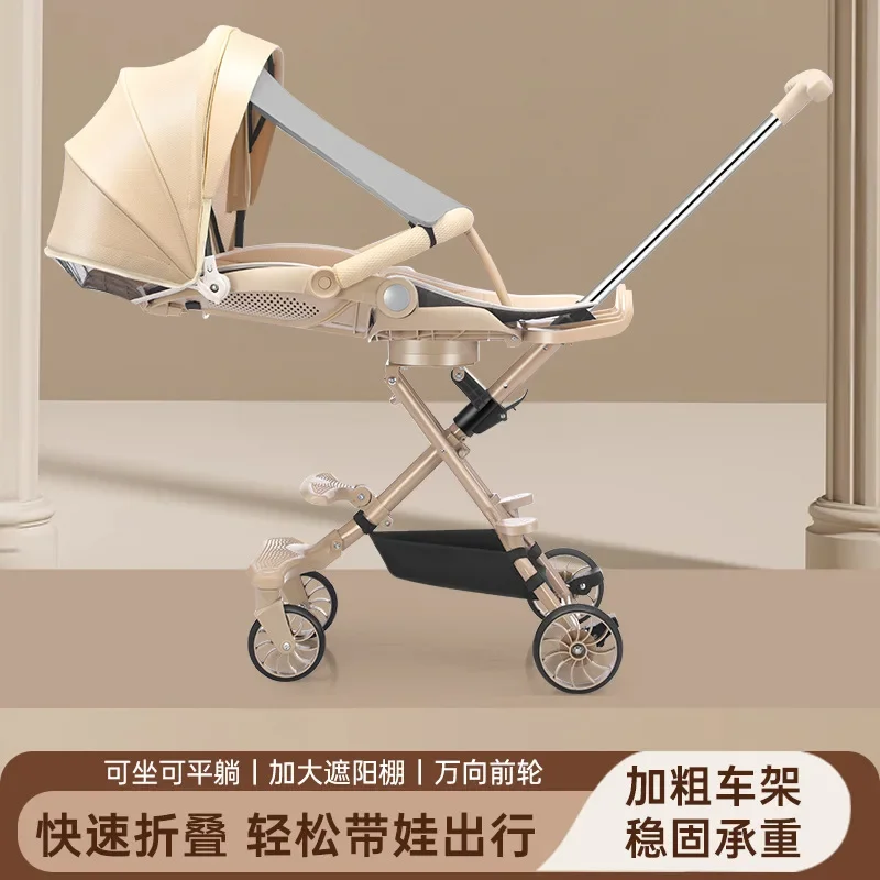 Carrito plegable infantil 360° – Compacto y fácil almacenaje - imagen 5