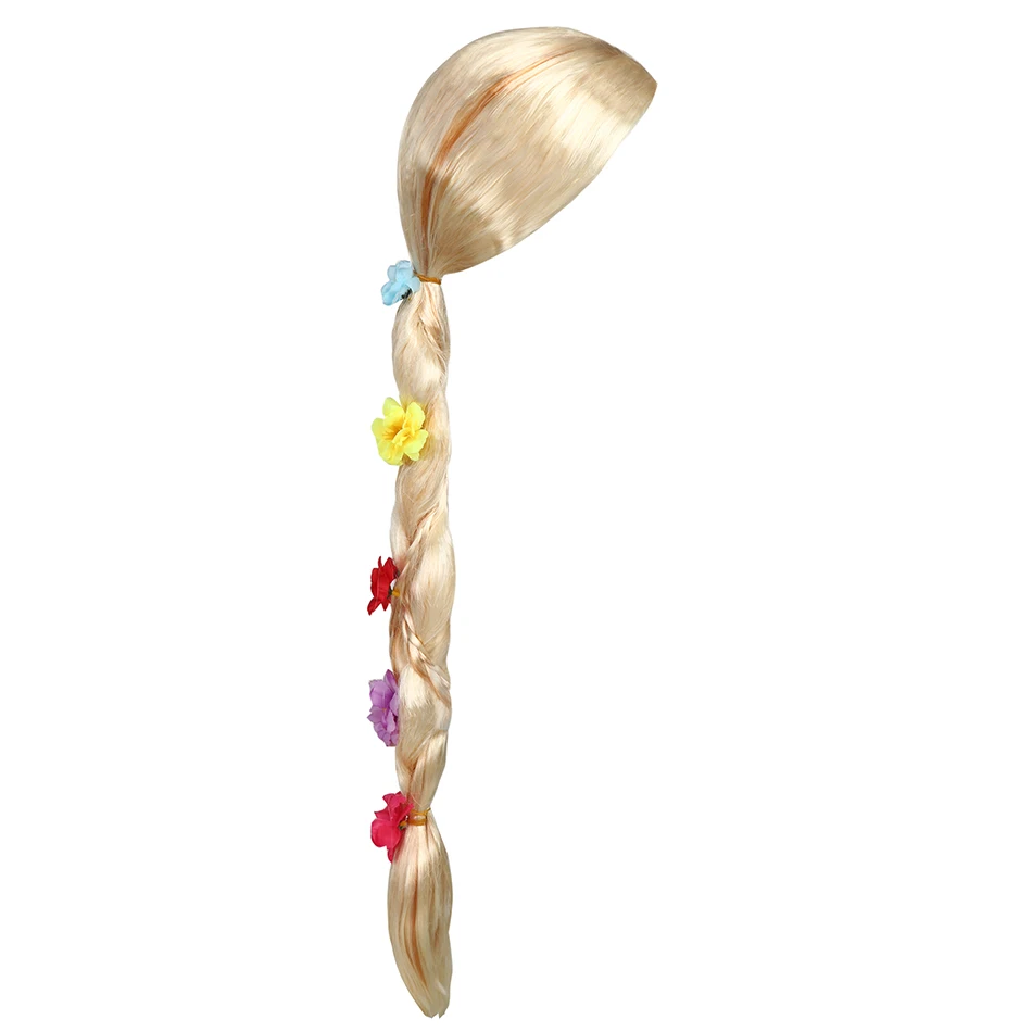 Peluca Disney Elsa para niña – Disfraz oficial de Frozen - imagen 3