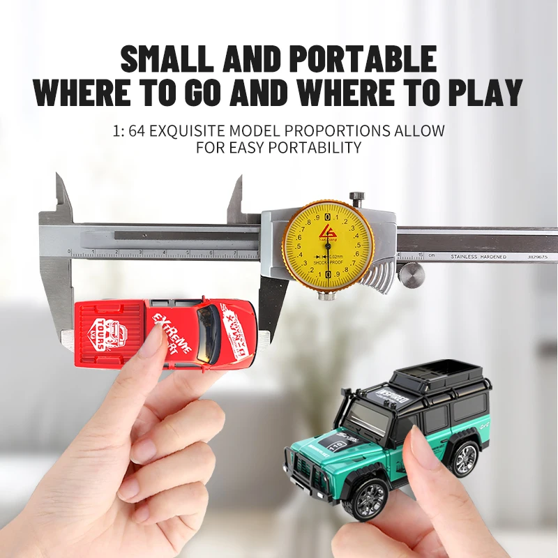 Mini camión teledirigido con control remoto, vehículo todoterreno - imagen 2