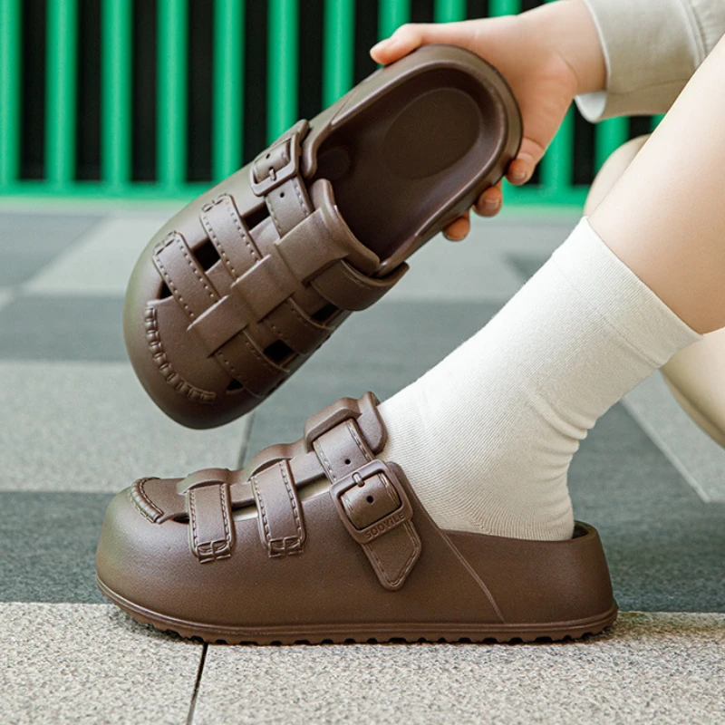 Pantuflas niño suaves plataforma EVA zapatillas de hogar verano - imagen 2