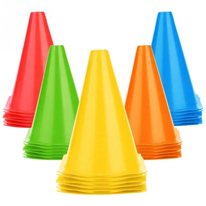 Conos multicolor para entrenamiento