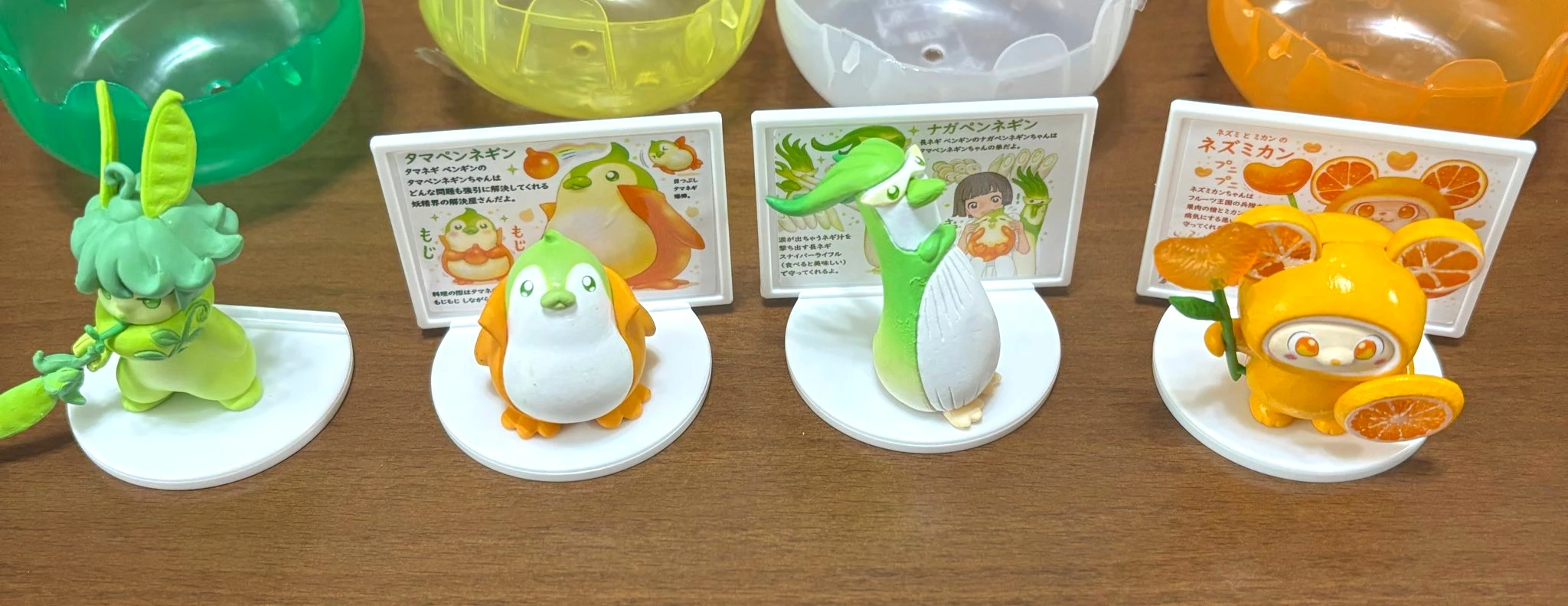 Personajes de la serie Vegetable/Fruit Fairy