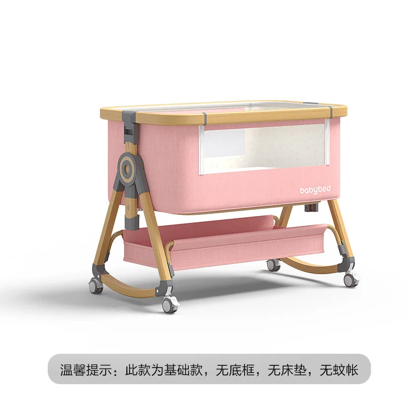 Cuna portátil plegable multifuncional de aleación de aluminio móvil para bebé