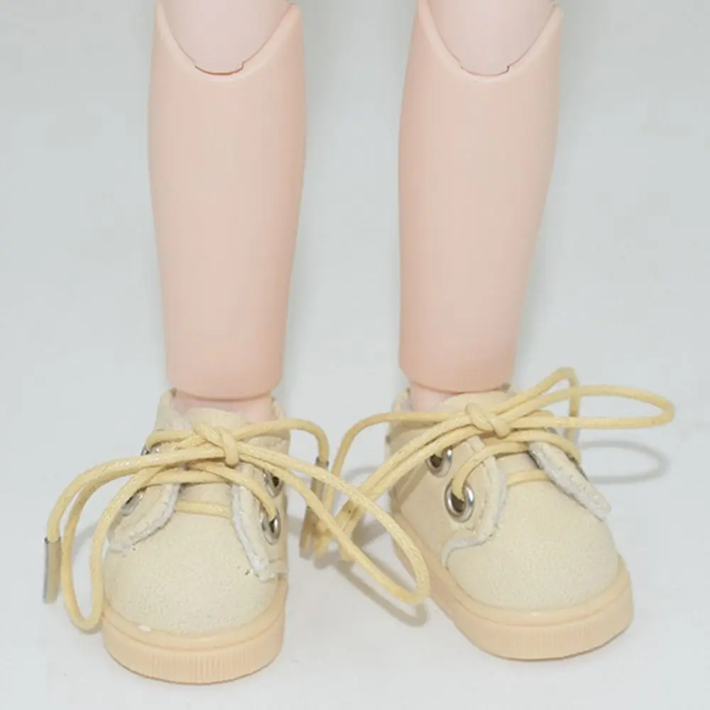 Zapatos de cuero para muñecas articuladas estilo casual - imagen 3