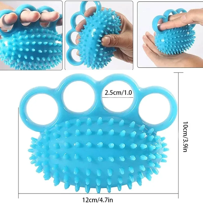 Bola de agarre fortalecedora para dedos: terapia y rehabilitación - imagen 4