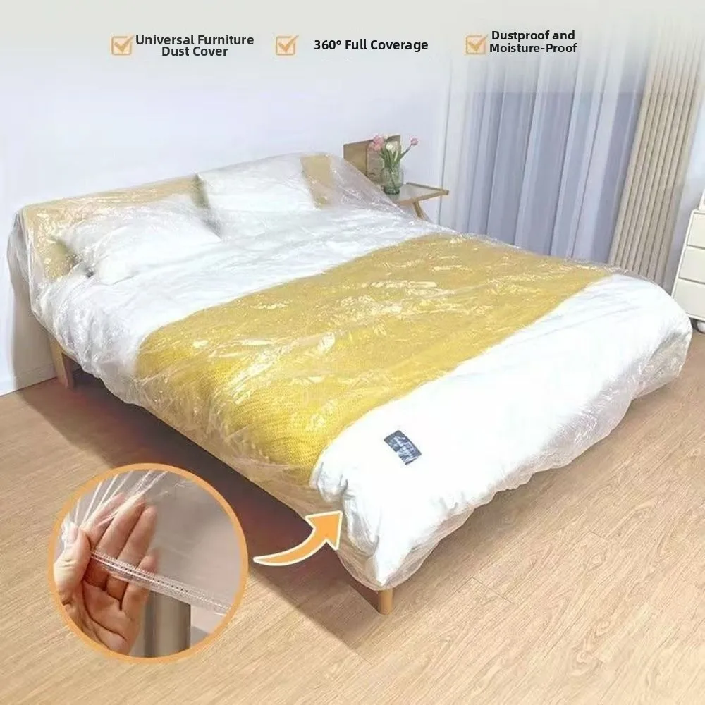 Fundas impermeables desechables transparentes para cama con elásticos - imagen 3