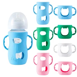 Avent Soporte de silicona para biberón con funda de agarre ergonómica