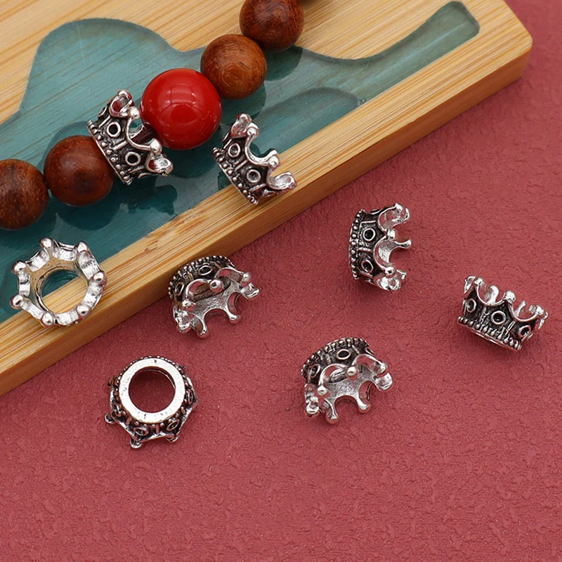 Cuentas decorativas de metal para joyería – Oro y Plata - imagen 4
