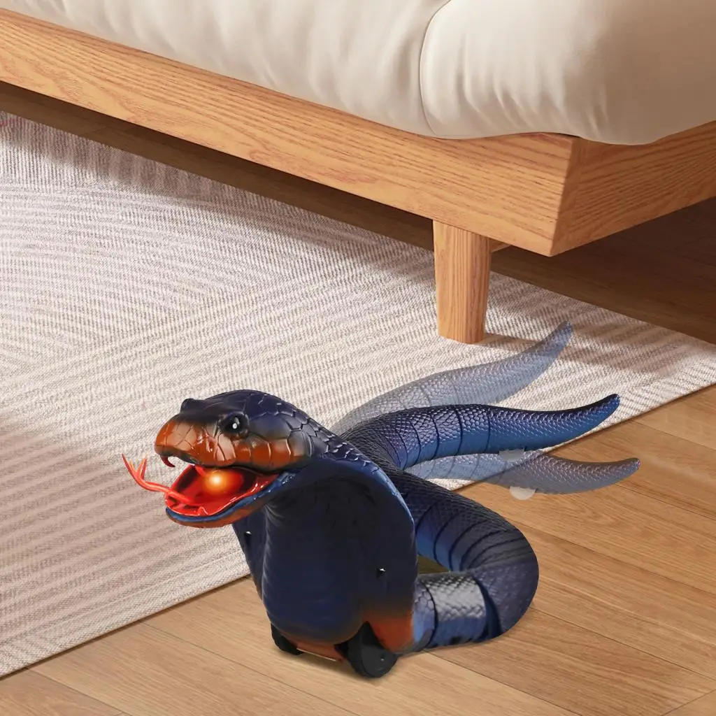 Juguete serpiente con control remoto y cascabel para fiestas infantiles - imagen 5