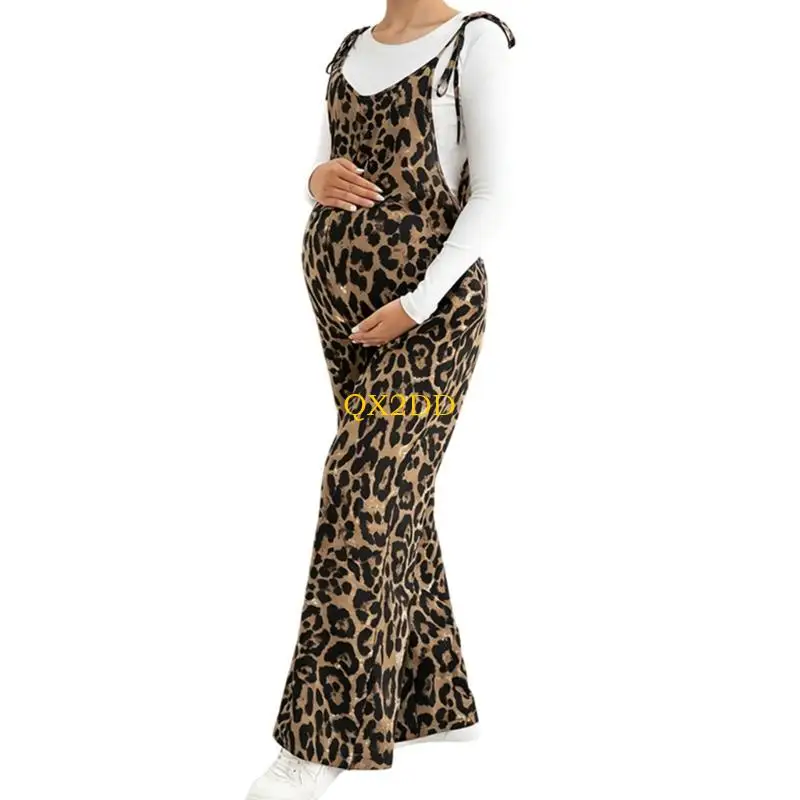 QX2D Pantalones de maternidad elásticos suaves con la piel - imagen 4
