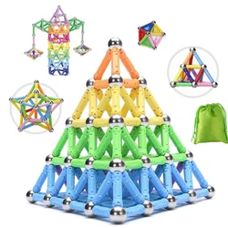 Bloques magnéticos 3D para niños – Juego de construcción educativo
