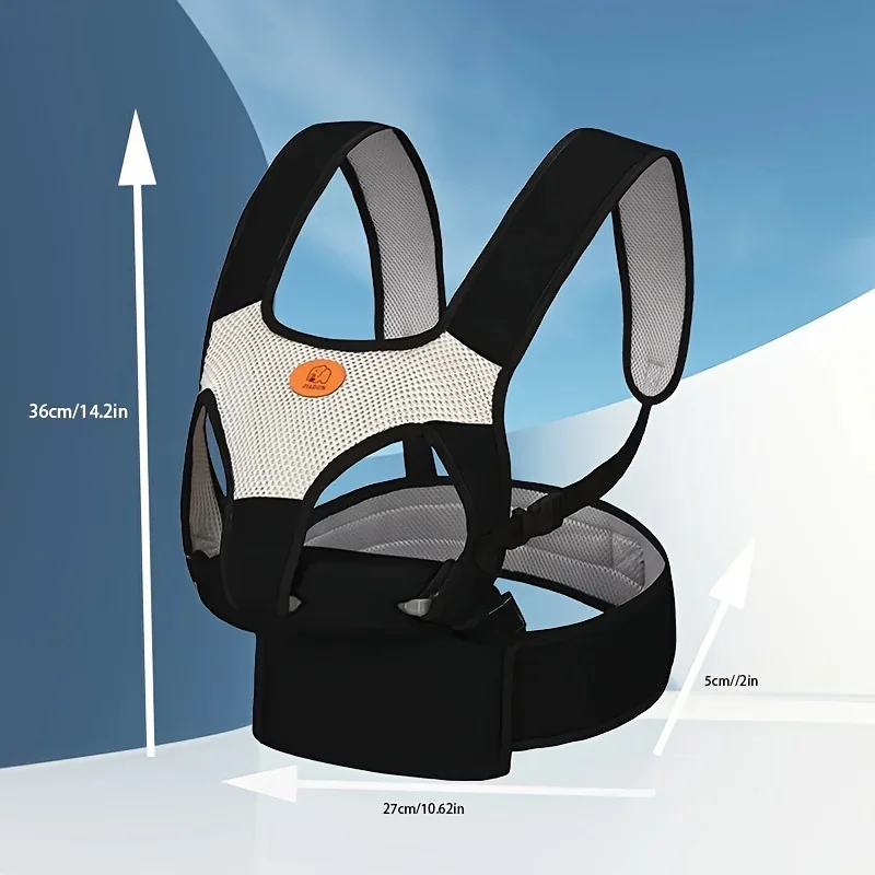 Mochila portabebés ergonómica de cintura tipo canguro - imagen 2