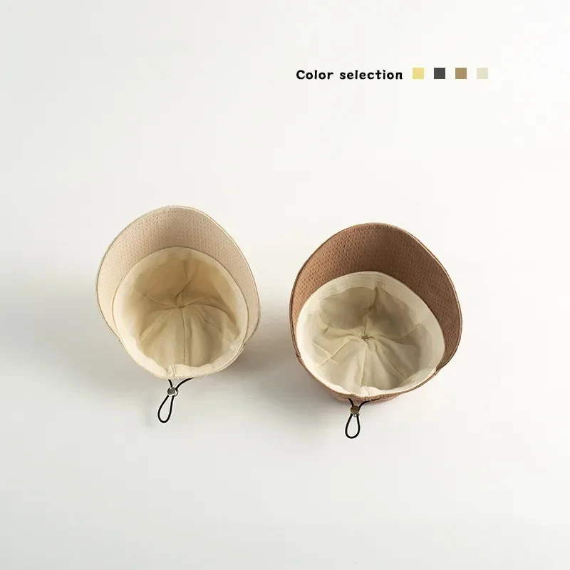 Gorra de béisbol infantil con visera y etiqueta pequeña – Coreano - imagen 3
