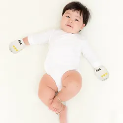 Guantes antiarañazos para bebé de algodón cálidos – manoplas