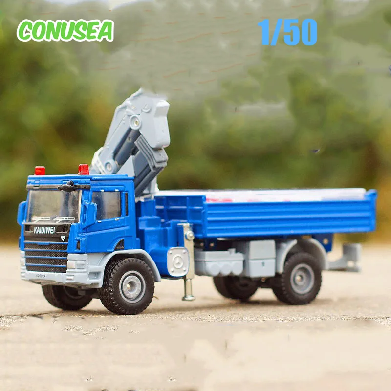 Camión grúa de aleación en miniatura para niños, modelo ingeniería - imagen 3