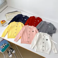 Cárdigan de punto para niño – Jersey cálido de otoño