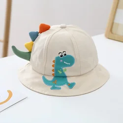 Sombrero de verano para bebé Panamá dinosaurios con protección UV