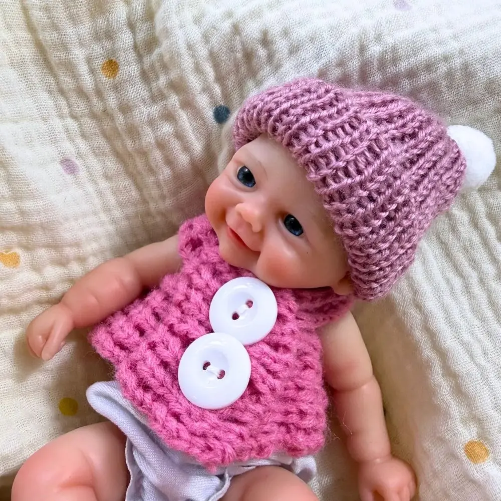 Muñeca reborn de silicona Vivienne lavable, suave y blandita