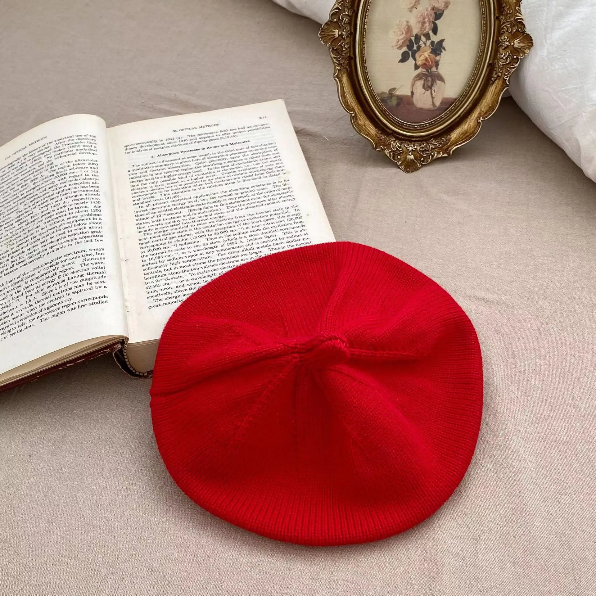 Gorro boina tejido para bebé de abrigo otoño-invierno - imagen 3