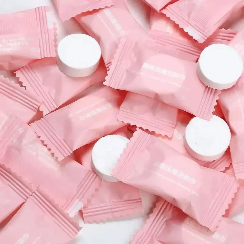 Toallitas comprimidas de viaje para limpieza facial piel sensible - imagen 5