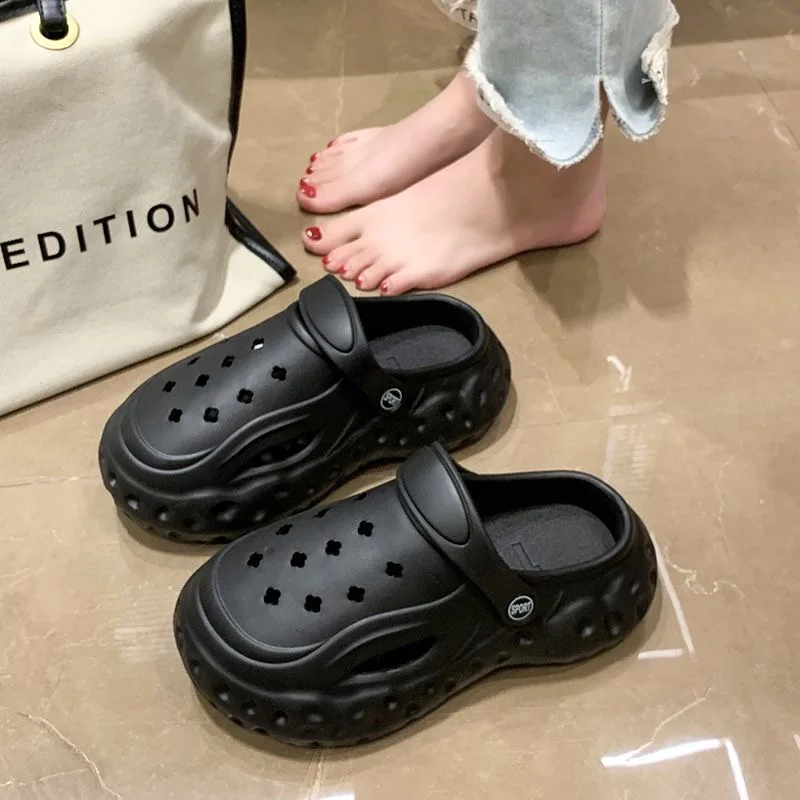 Sandalias tipo zueco verano niña – Cómodas con plataforma - imagen 4
