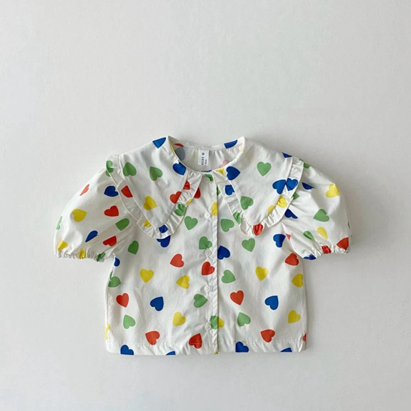 Camisa de algodón a cuadros con flores para niña - MILANCEL - imagen 2