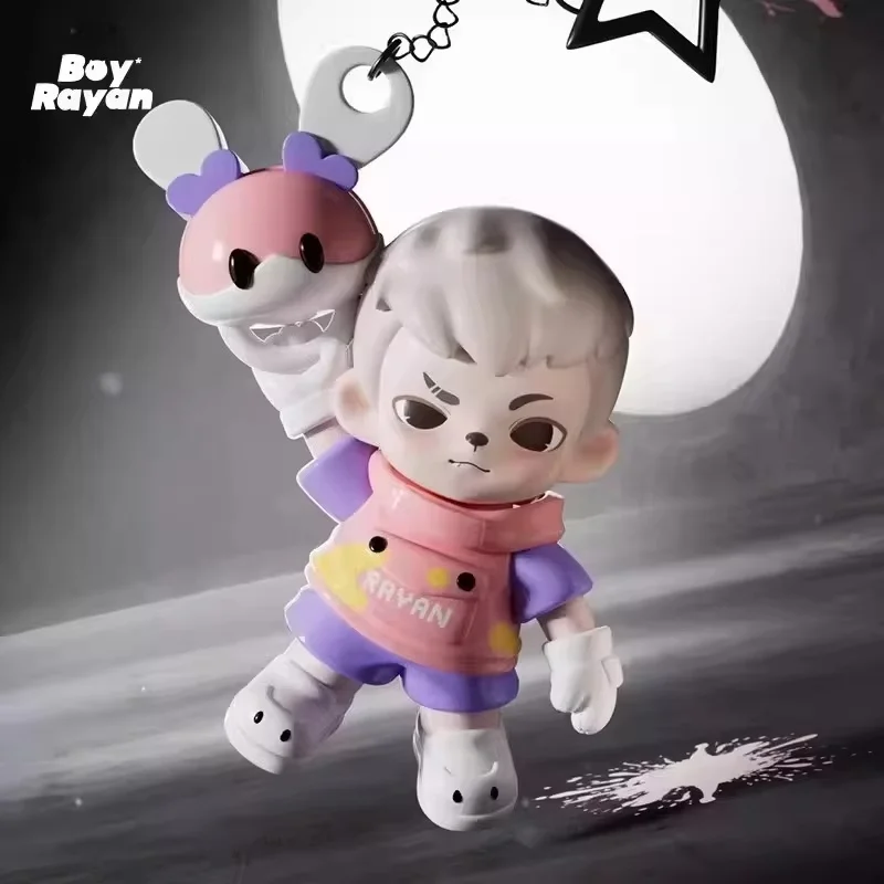 TNT Rayan caja sorpresa con mini colgante y figuras anime - imagen 3