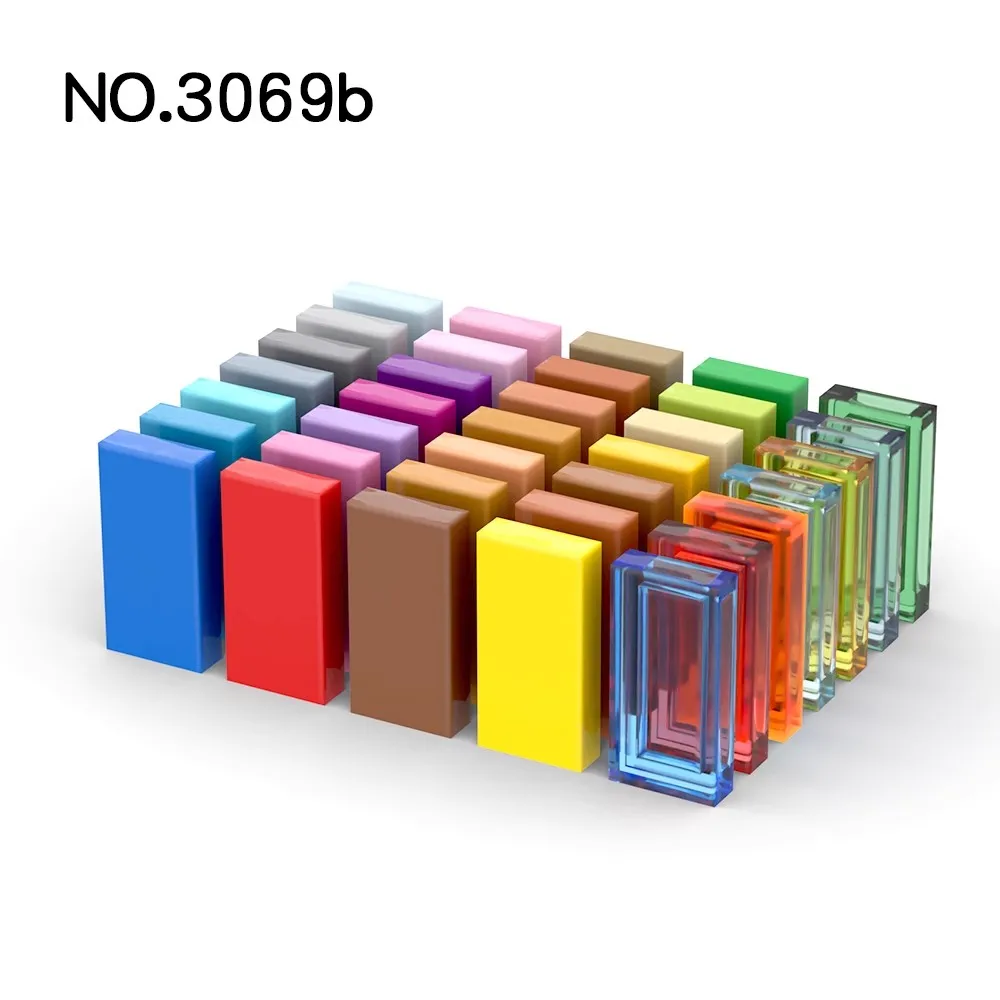 Juego de construcción 1x2 con ranura - Puzzle infantil