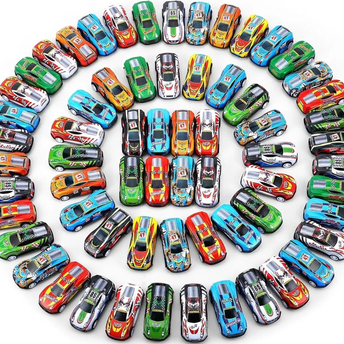 Coche de aleación mostrando detalles del diseño