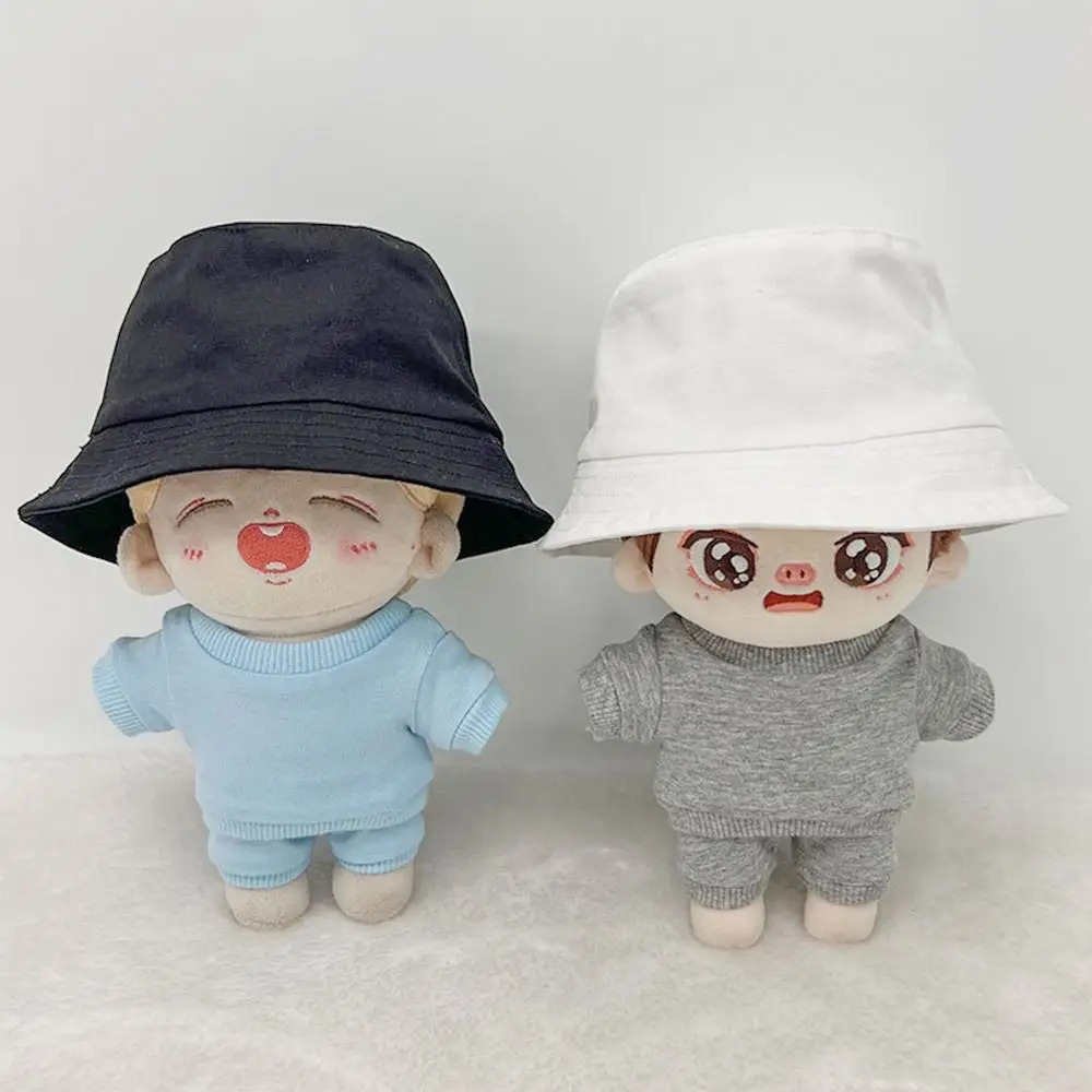 Sombrero pescador mini panamá de algodón color caramelo para muñeca - imagen 2
