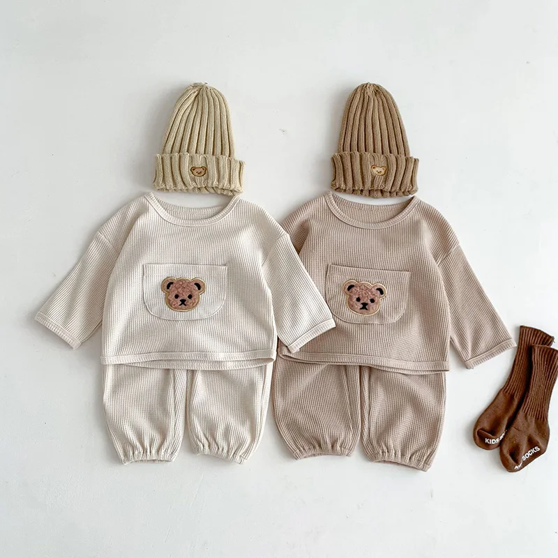 Milangel: conjunto de punto bordado para bebé y niño - imagen 3