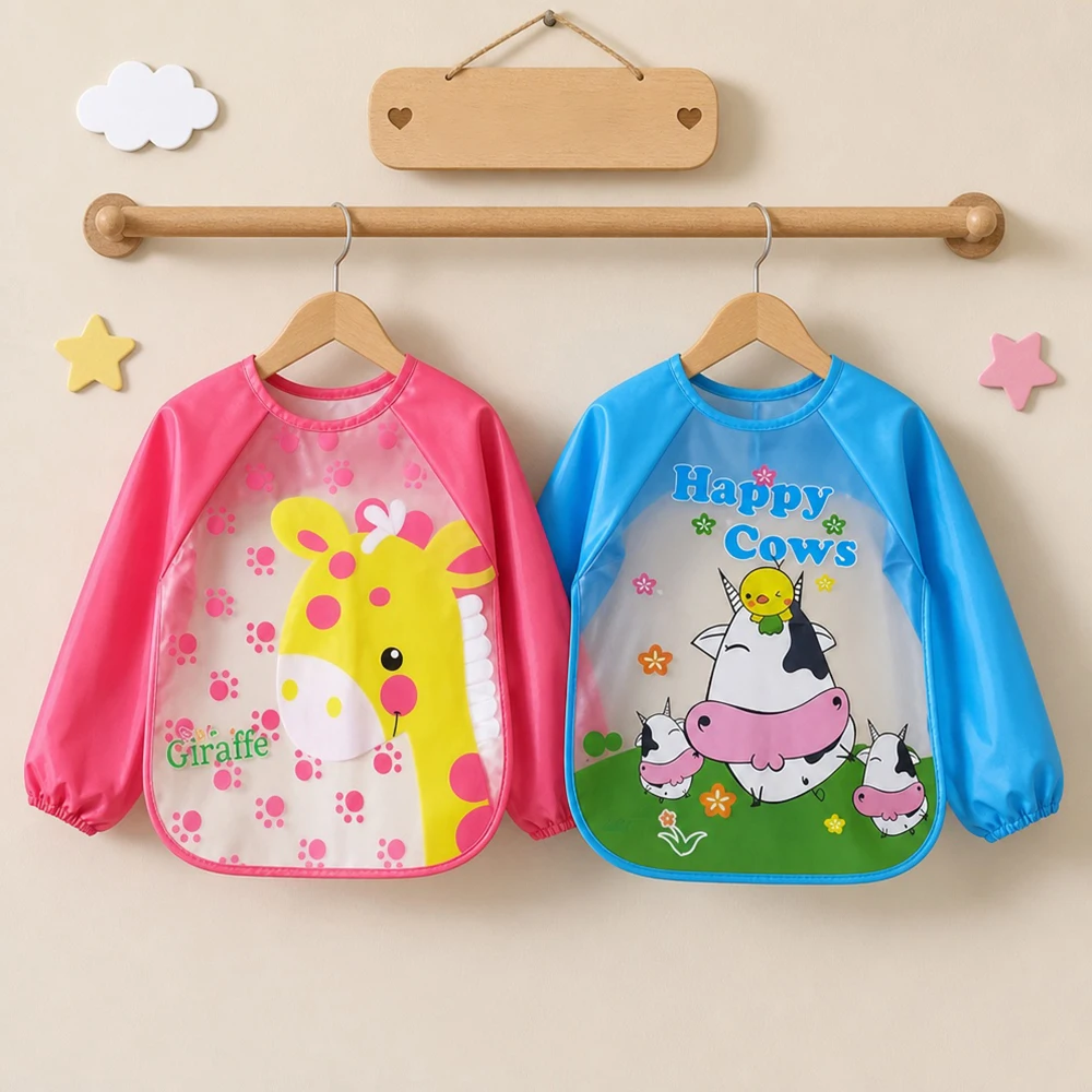 Babero impermeable para bebés