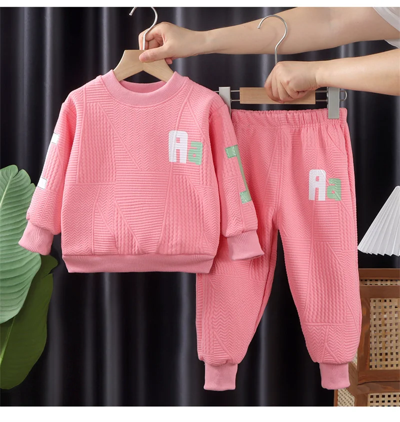 Conjunto deportivo infantil sudadera de manga larga y pantalón - imagen 5